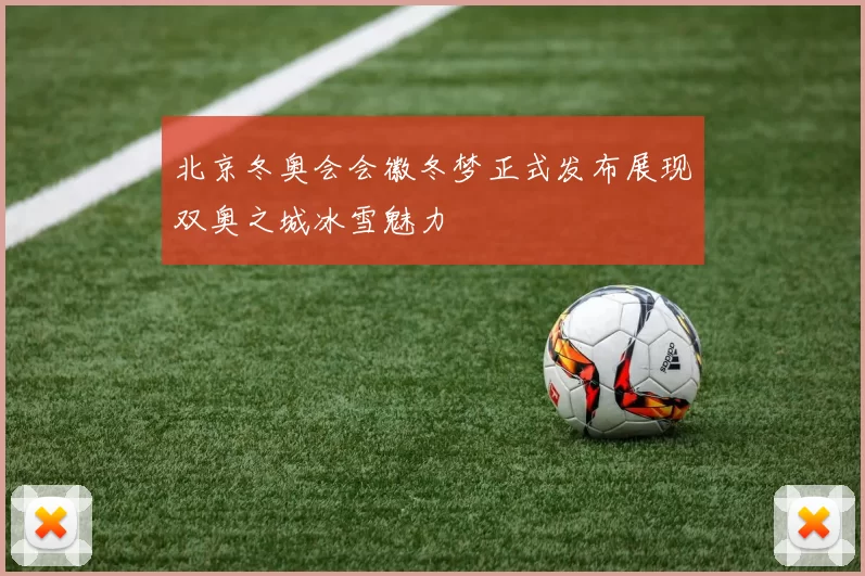 北京冬奥会会徽冬梦正式发布展现双奥之城冰雪魅力